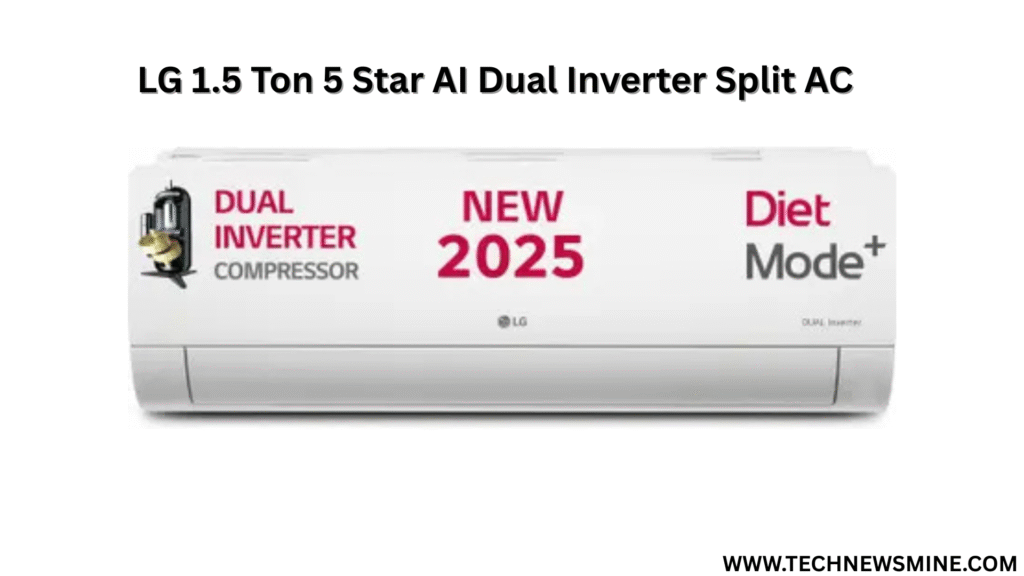 LG 1.5 Ton 5 Star AI Dual Inverter Split AC