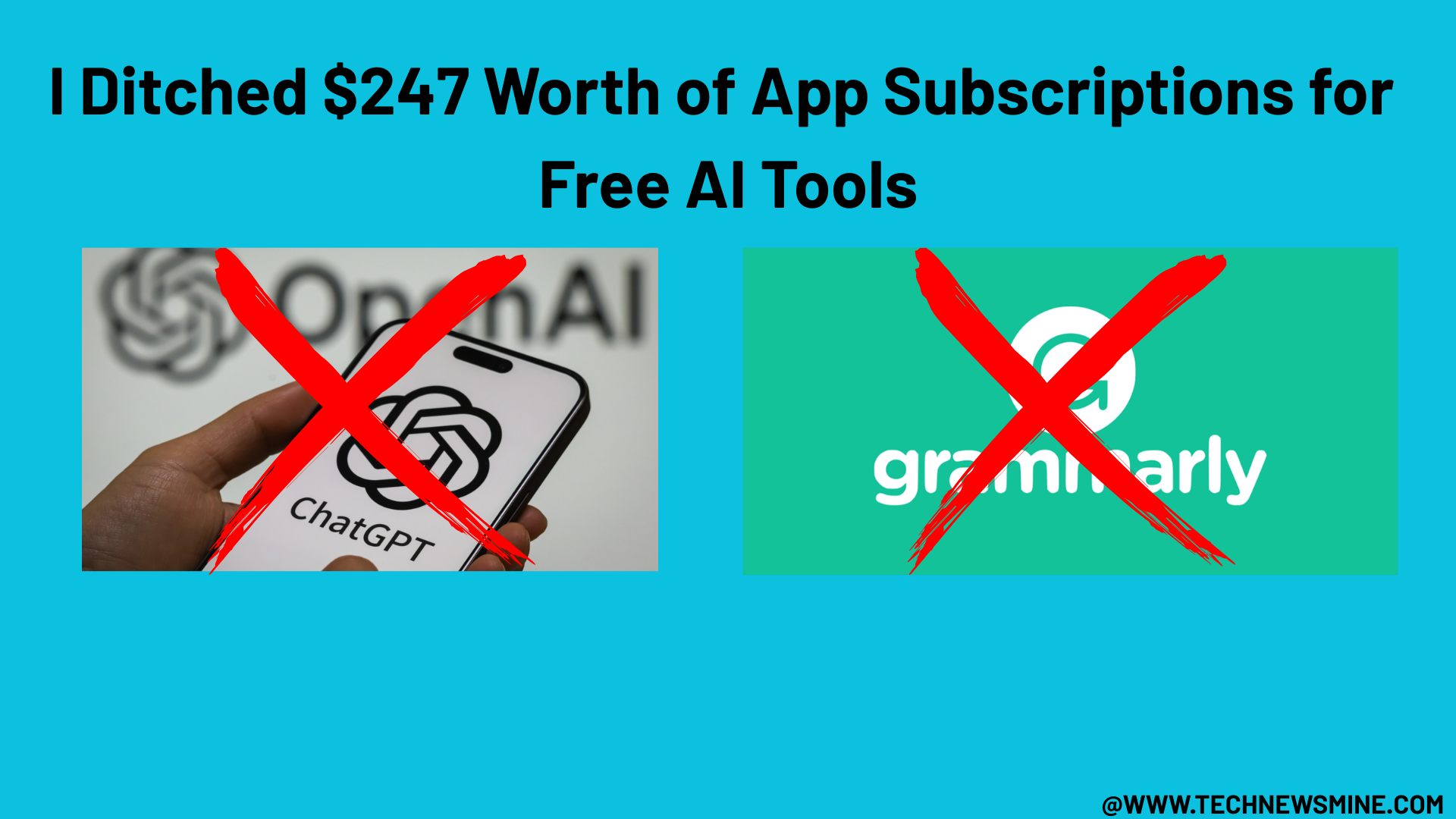 I Ditched $247 Worth of App Subscriptions for Free AI Tools: The Results Will Surprise You