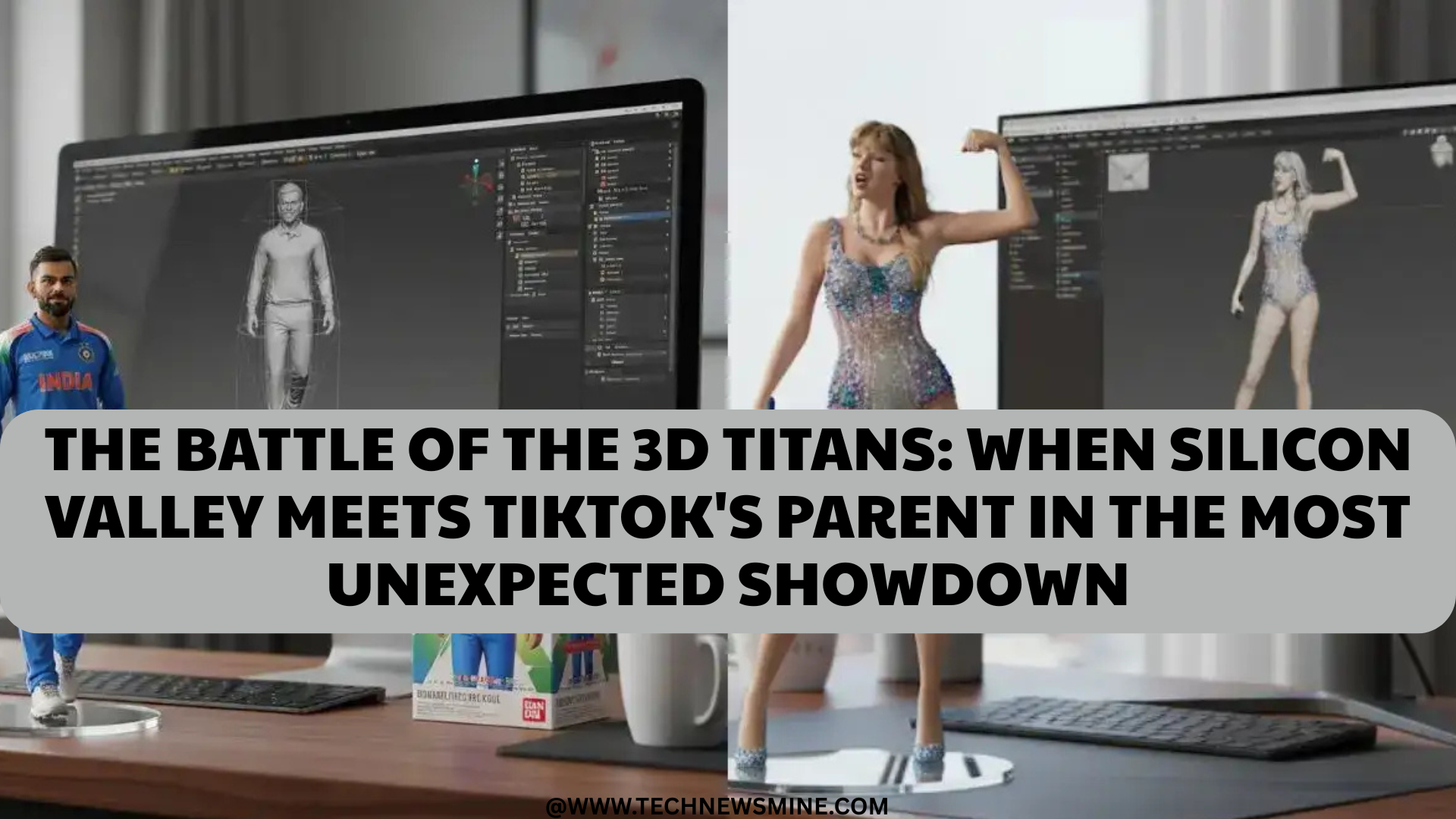 The Battle of the 3D Titans: When Silicon Valley Meets TikTok's Parent in the Most Unexpected Showdown